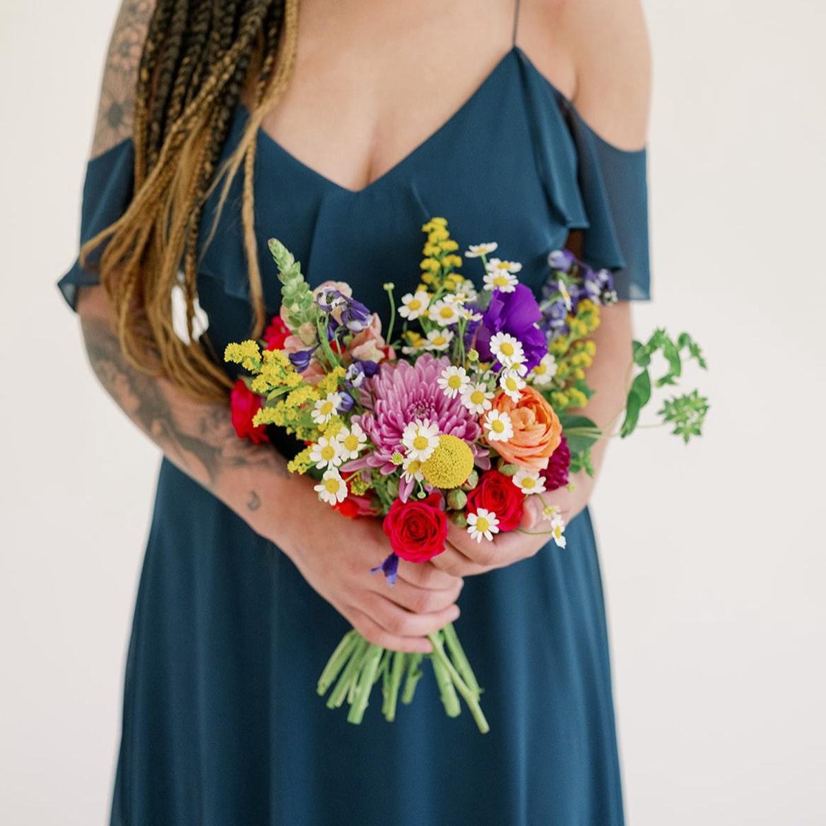 Wildflower Bridesmaid Bouquets - Makes 5-6