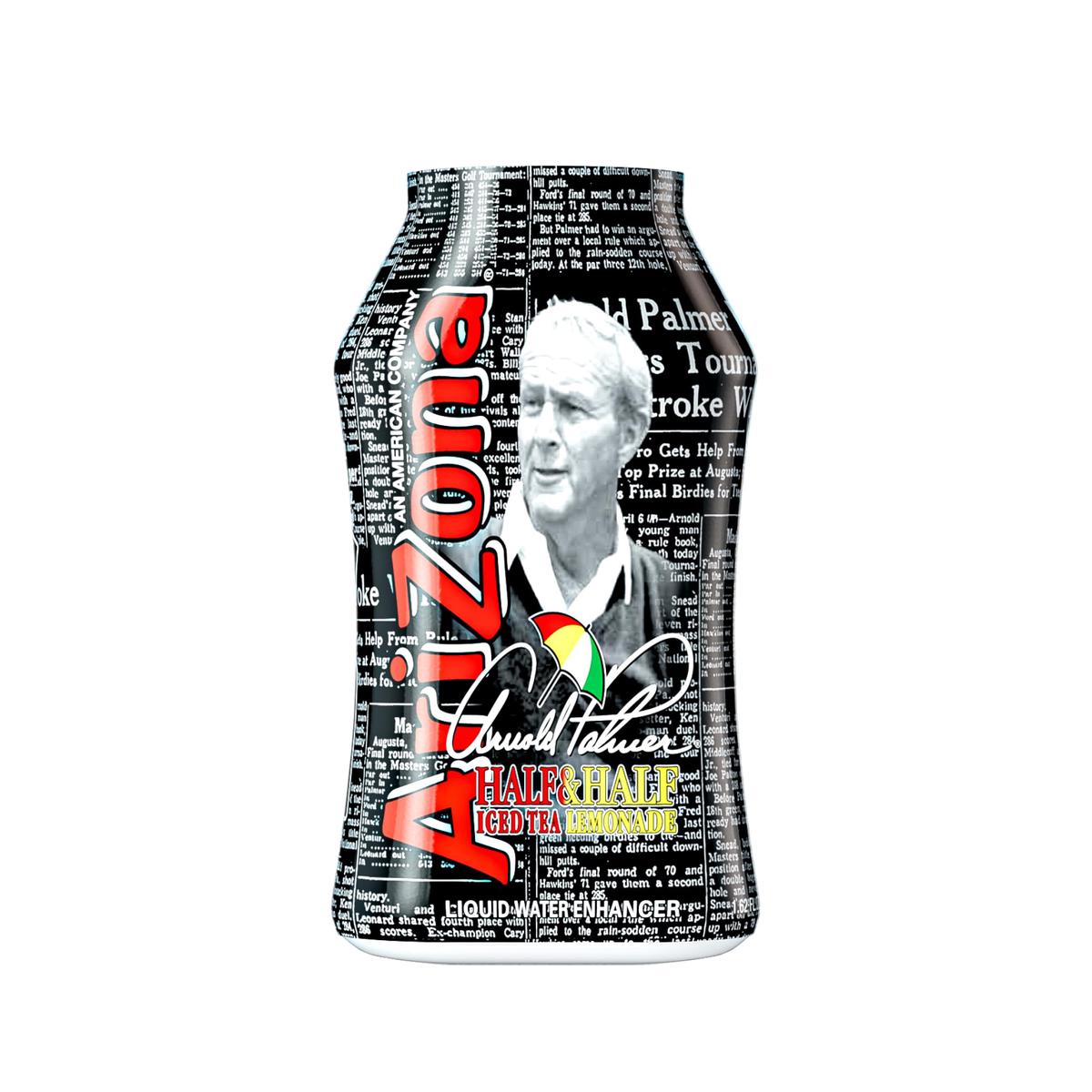 Arizona Arnold Palmer Half And Half - On-The-Go Water Enhancer, 1.62 Fl Oz Bottle (Pack Of 12)