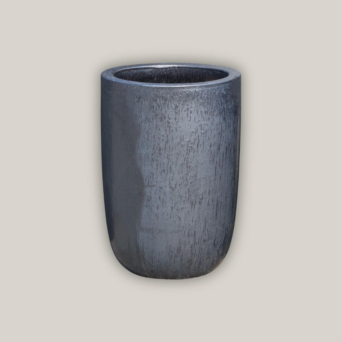 3044GA 8211 Graphite Tall Tapered U Planter 8211 148221 x 148221 x 208221 Graphite