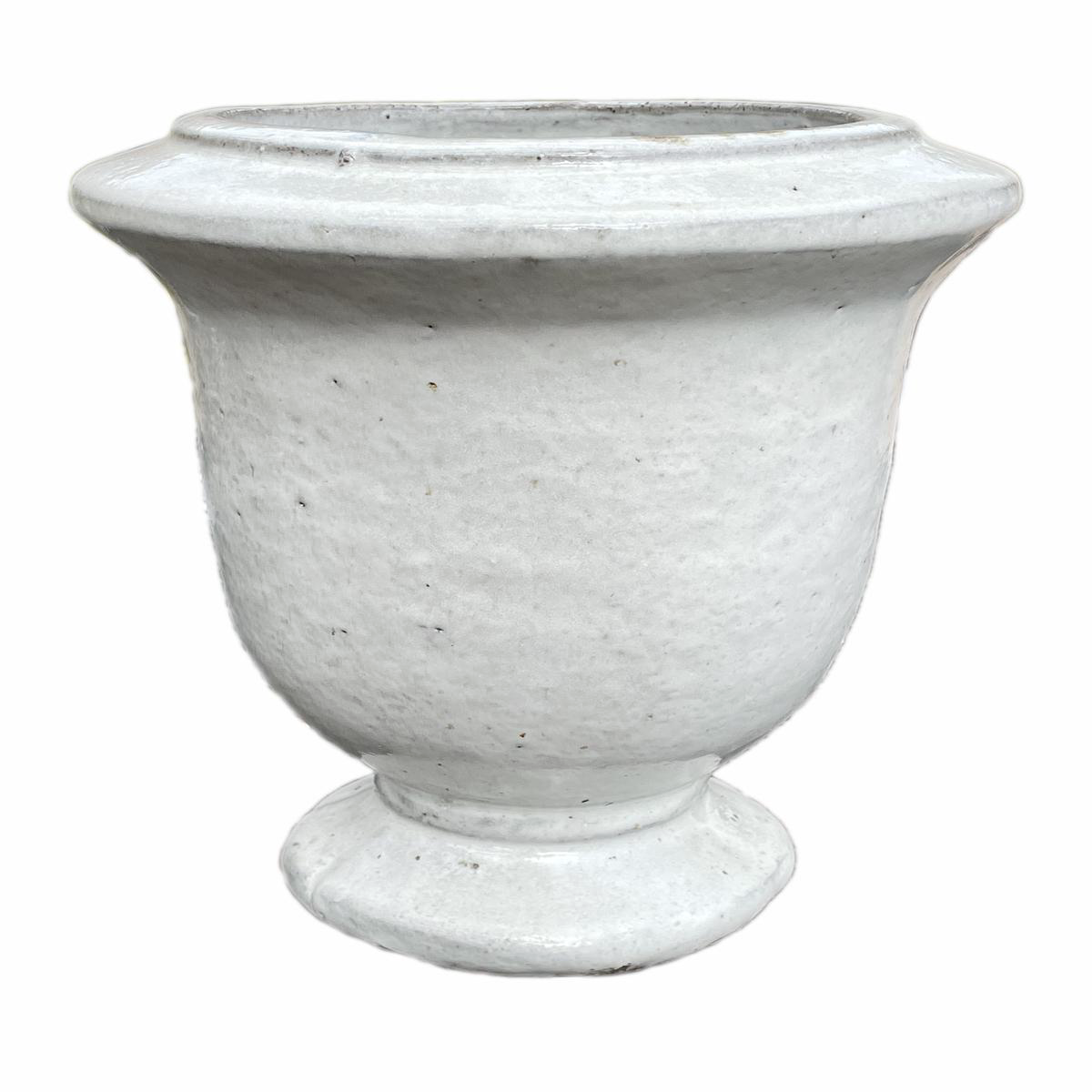 8825N12FS 8211 White Elegant Ceramic Urn Planter 8211 FREE SHIPPING 8211 98221 x 98221 x 118221 White