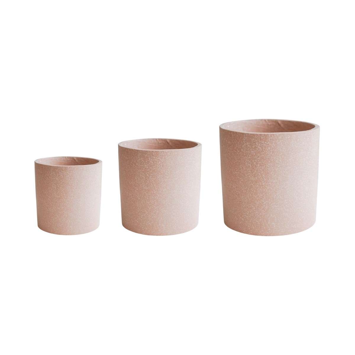 Valetta Blush Terrazzo Planter Set of 3