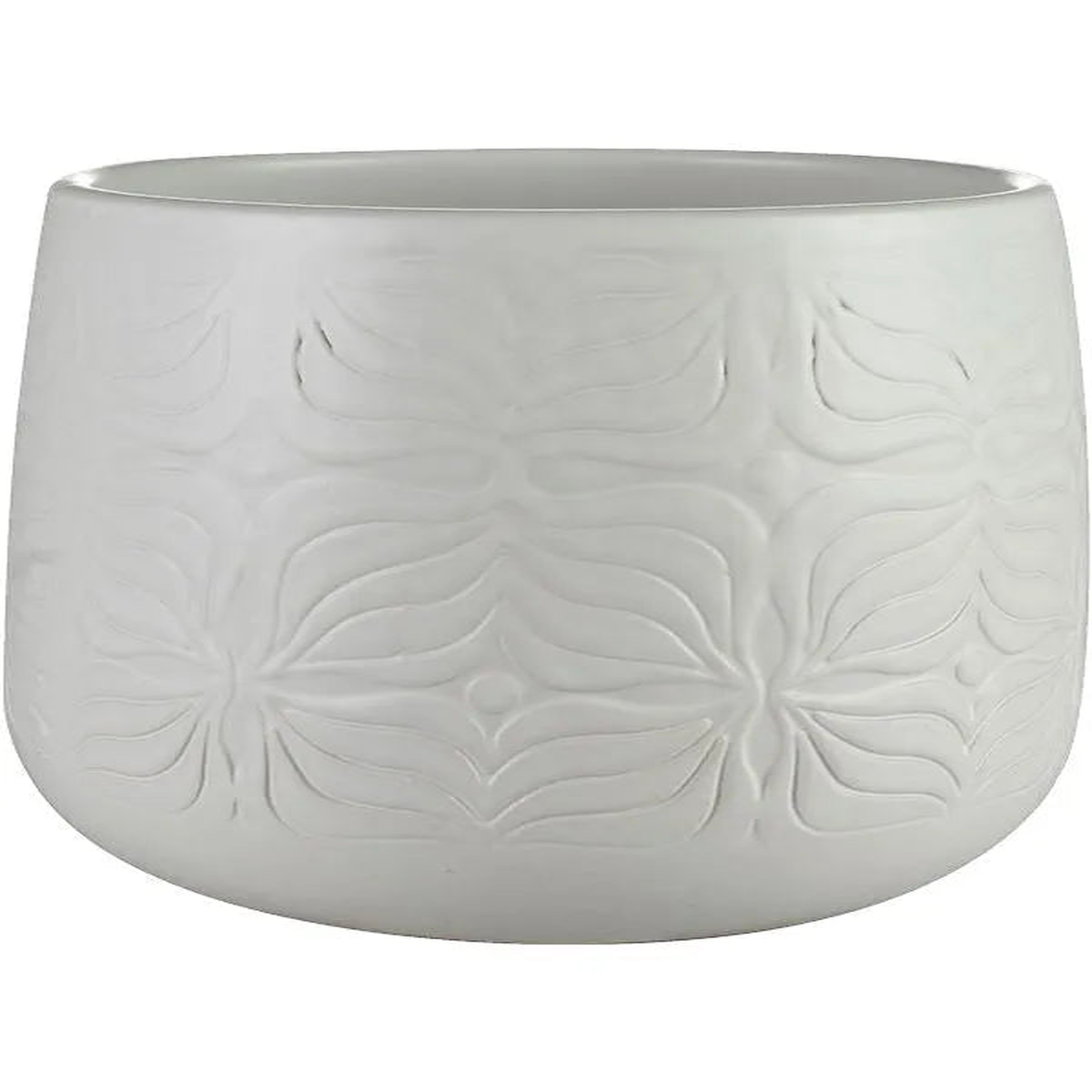 Sytse Plant Pot 13cm Height 12cm Dia Pot Matt White