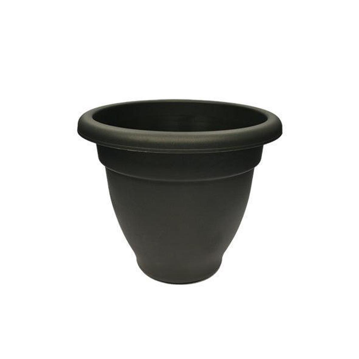 Winchester Round Bell Pot Ebony | 30cm