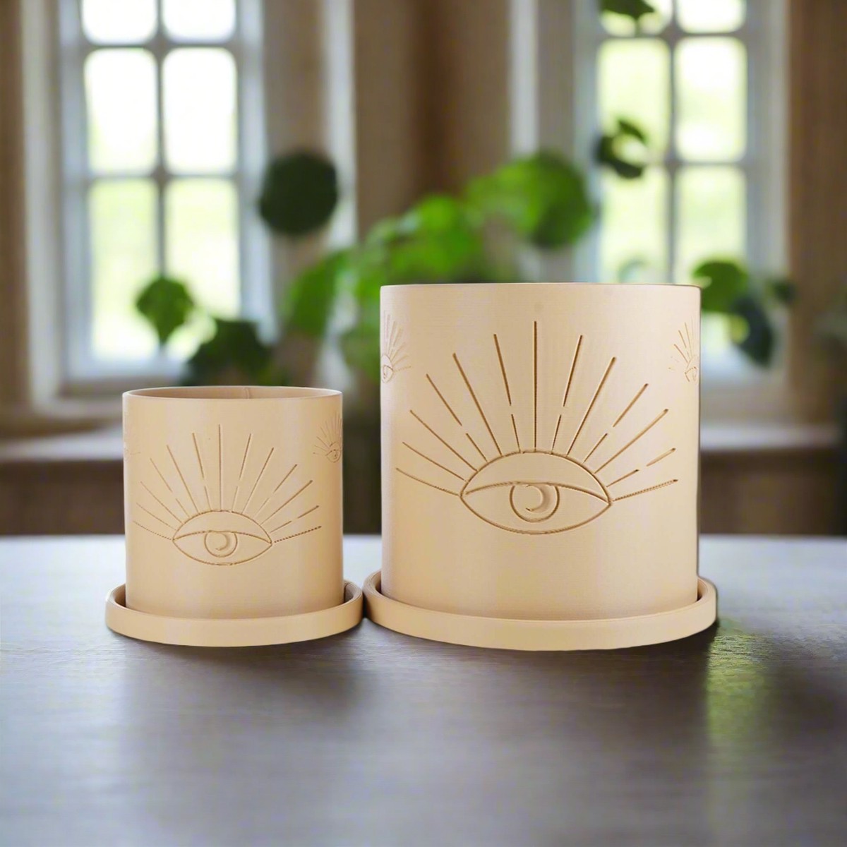 All-Seeing Eye Planter Green8WithoutDripTray