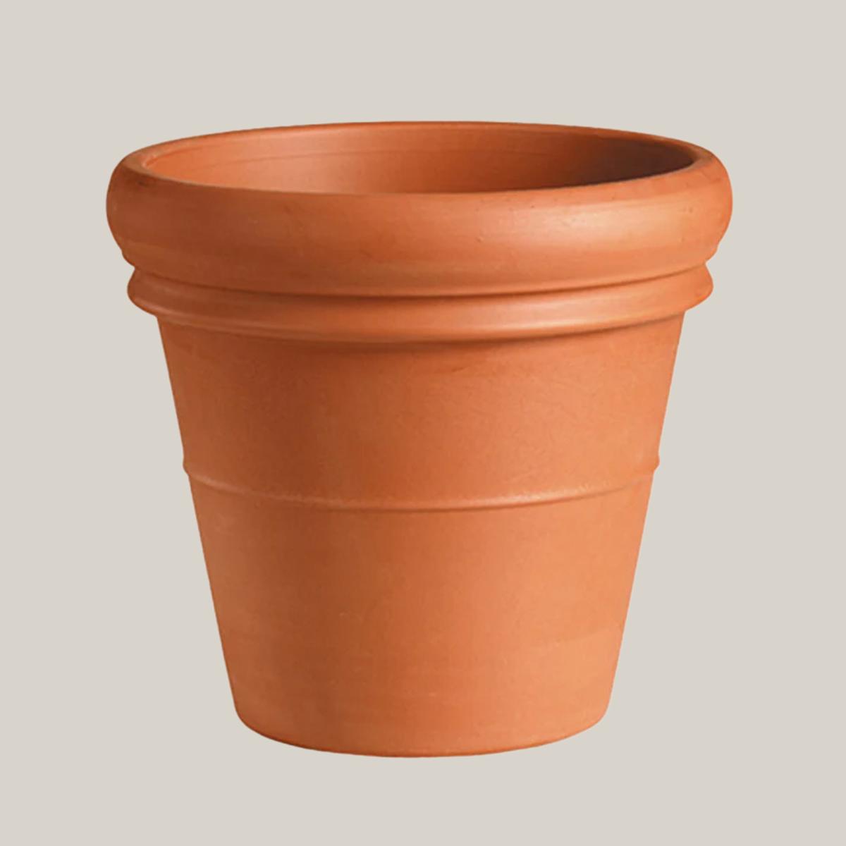 Terra Cotta Heavy Rim Pot 14.6" - 34" - 20.5