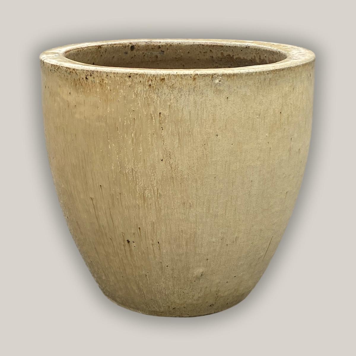 3135SA - Sand Bullet Planter - 18" x 18" x 19" | Sand | Ceramic