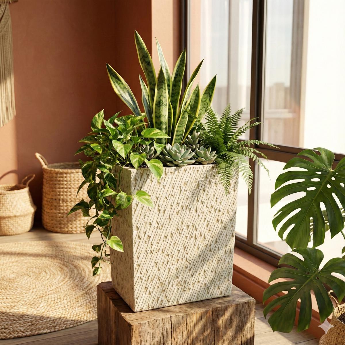 TGC Fibreclay Partition Planters