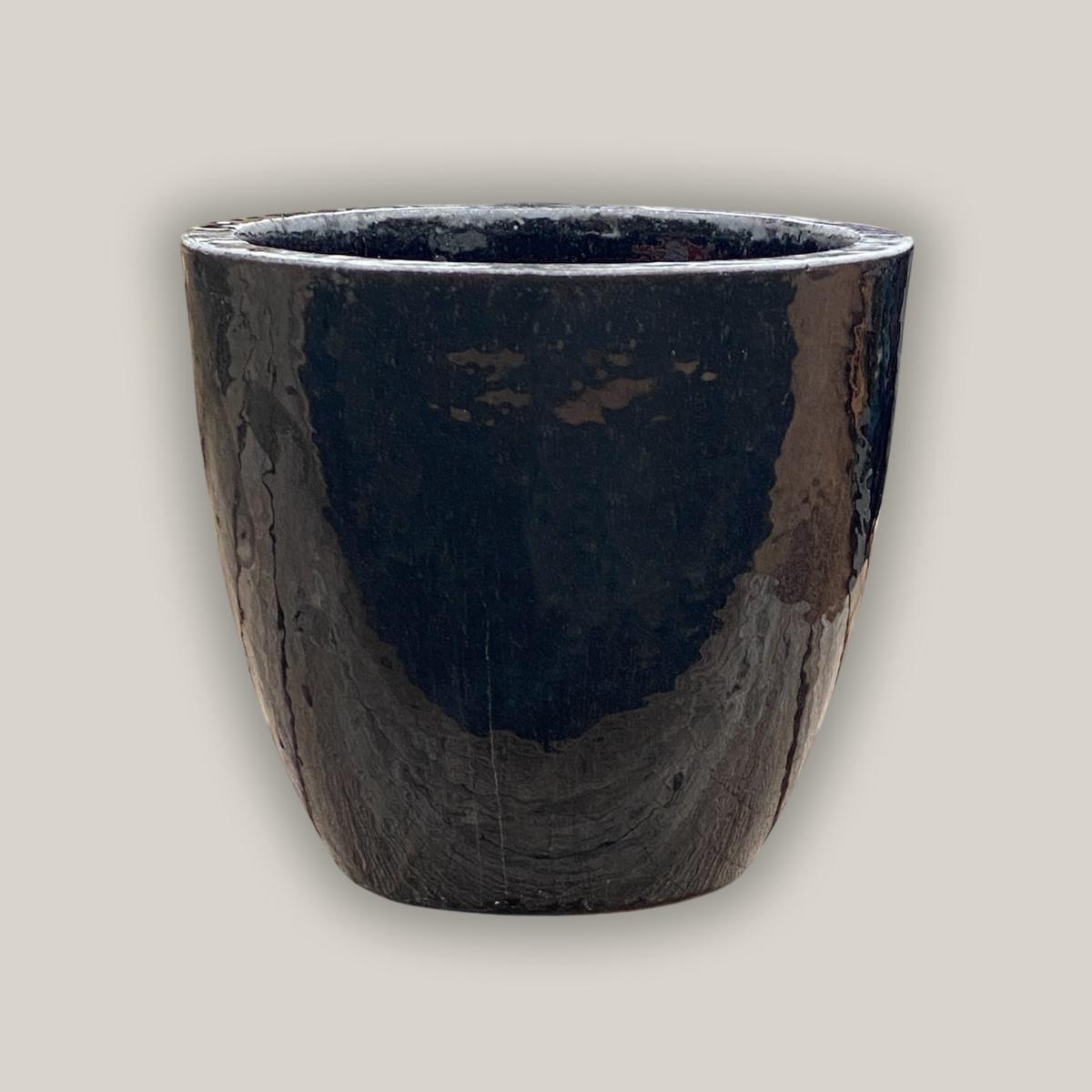 3135BL 8211 Black Bullet Planter 8211 148221 x 148221 x 158221 Black Ceramic