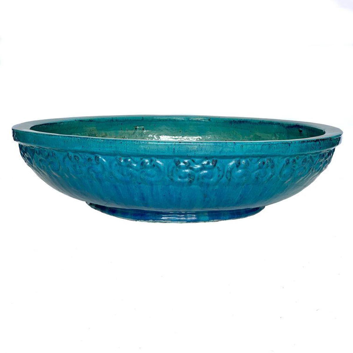 8989N19 8211 Marble Green Wide Round Succulent Bowl 8211 318221 x 318221 x 118221