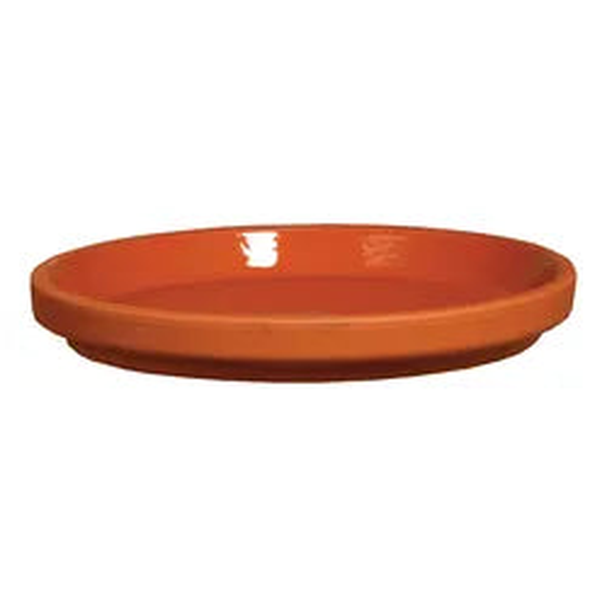 Saucer Clay German Inner Glazed 11"