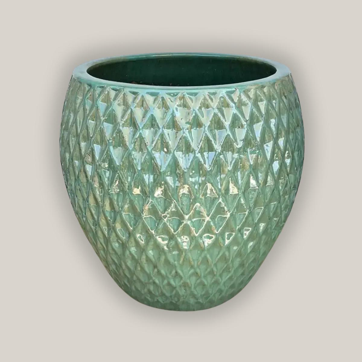 6100H21 8211 Green Avocado Waffle Low Noodle Pot 8211 1658221 x 1658221 x 208221 Green Avocado