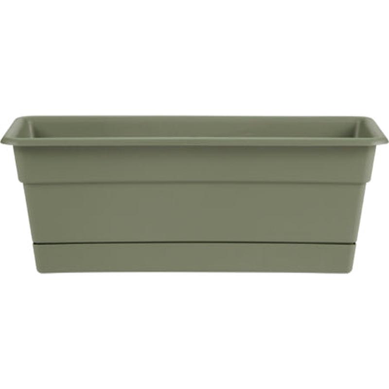 24" Green Dura Cotta Window Box