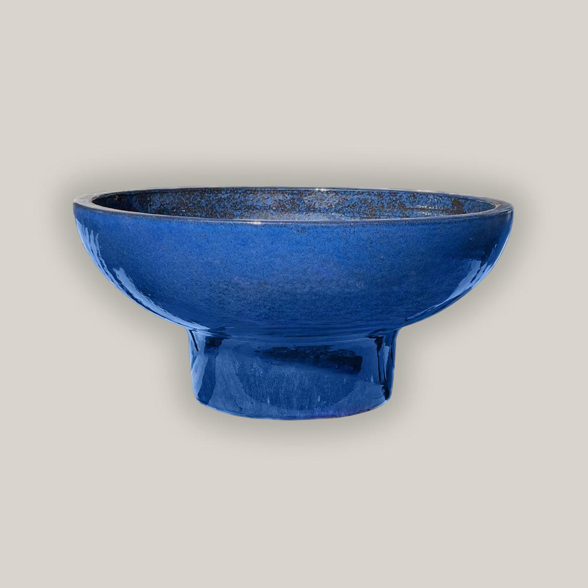 3064L17 8211 Falling Blue Short Contemporary Ceramic Planter 8211 278221 x 278221 x 128221
