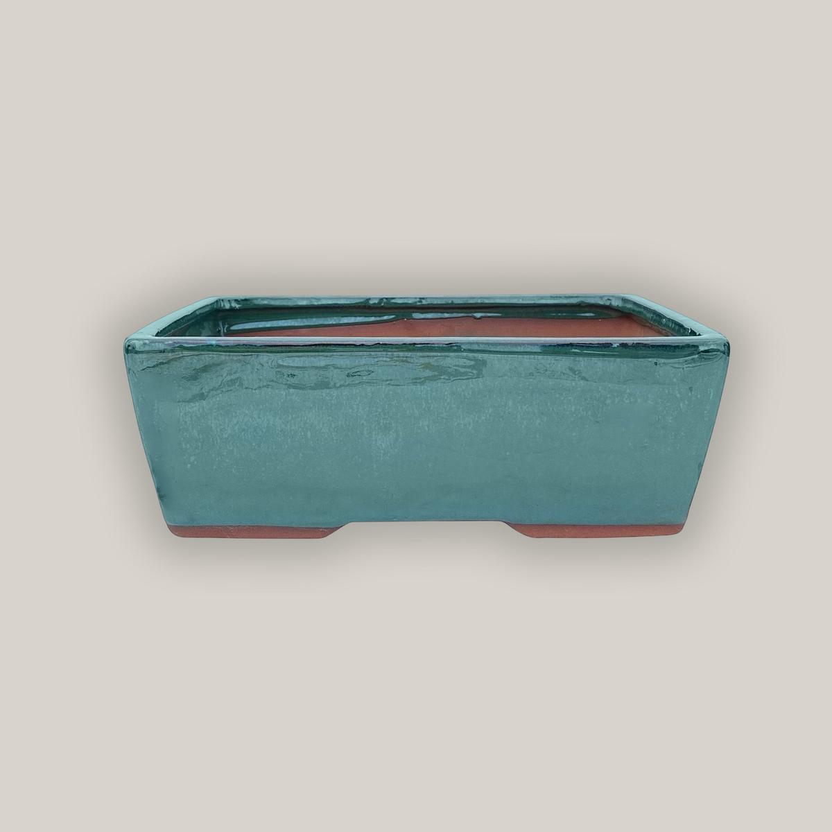374L5 - Jade Bonsai Pots - Rectangular - 8" x 6" x 3" | Jade