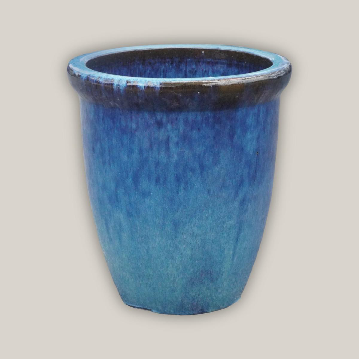 6026H1A 8211 Turquoise Cana Pot 8211 128221 x 128221 x 138221 Turquoise Ceramic
