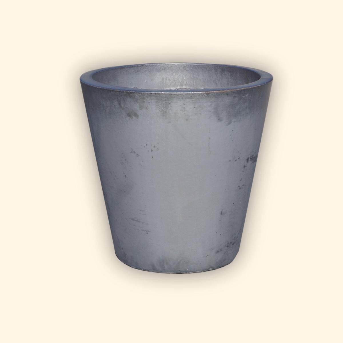8963N4 8211 Black Copper Huge Ceramic Cone Planter 8211 238221 x 238221 x 238221 Black Copper