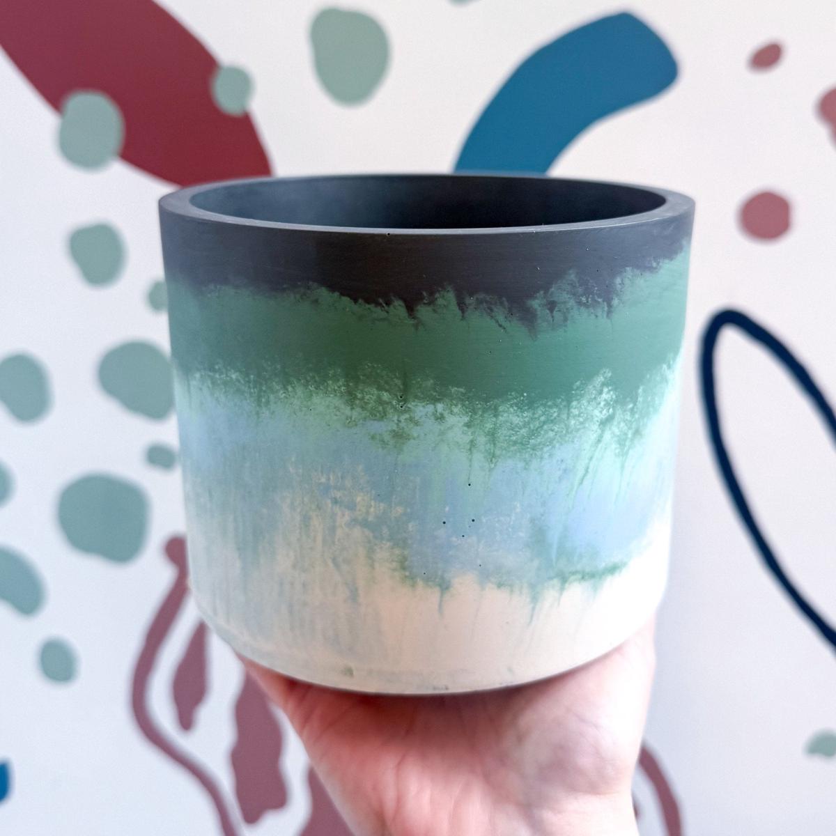 The Orchid Bee Jesmonite Pot [Beneath the Canopy RHS Collab]