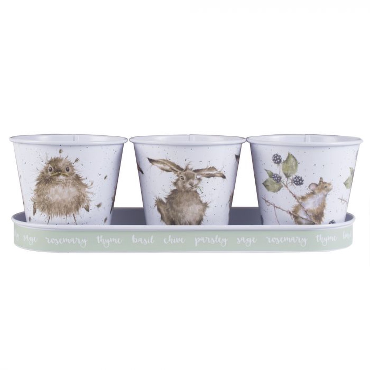 Wrendale Herb Pots & TrayGR003
