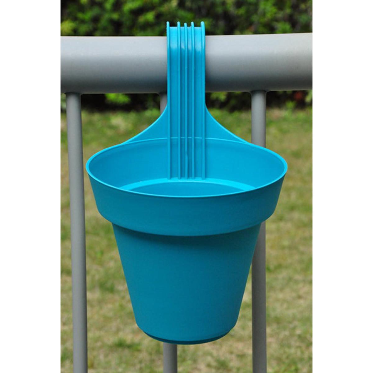 Balcony Hanging Pots - Blue