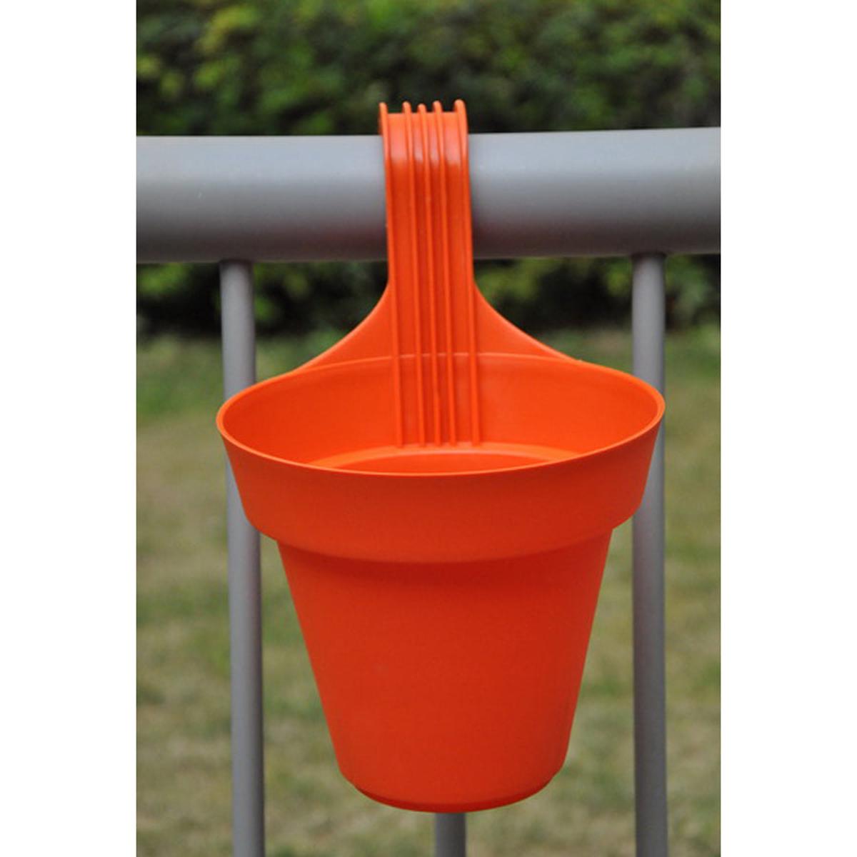 Balcony Hanging Pots - Red