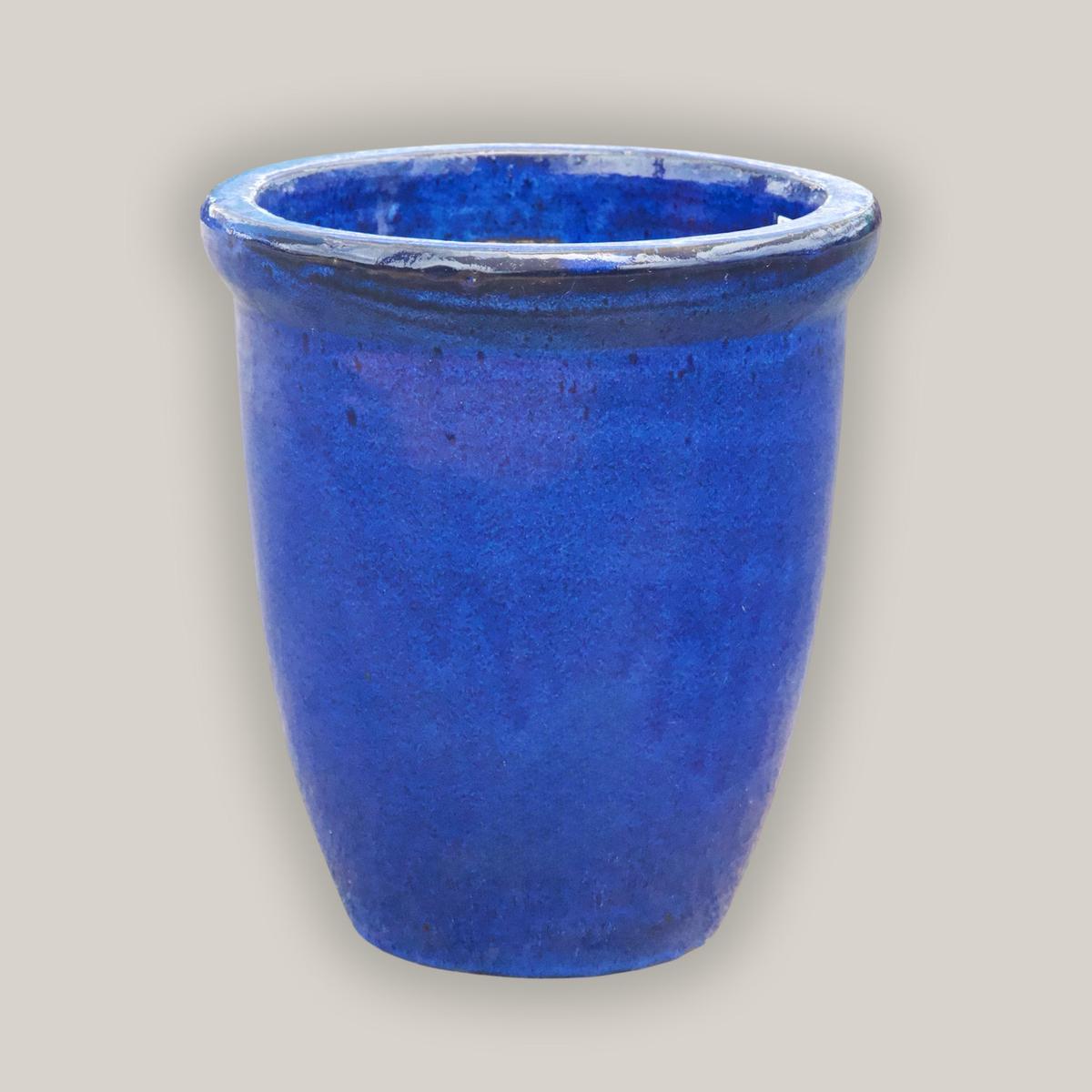 8401N8 - Blue Cana Pot - 24" x 24" x 27" | Blue | Ceramic