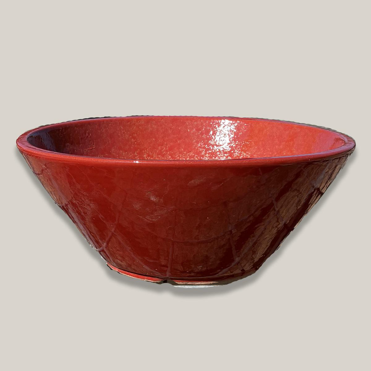 372L14FS 8211 Bright Red Low Wide Planter-FREE SHIPPING 8211 128221 x 128221 x 48221 Bright Red