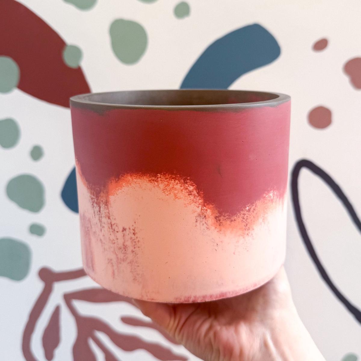 The Bleeding Marasmius Jesmonite Pot [Beneath the Canopy RHS Collab]