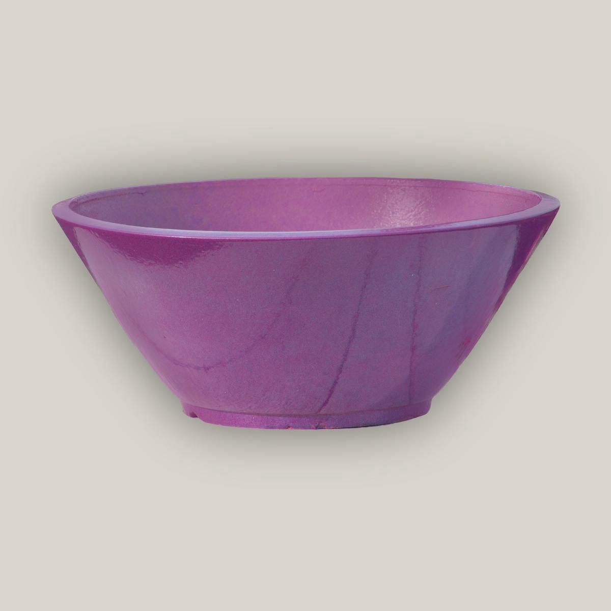 372L19 8211 Purple Low Wide Planter 8211 128221 x 128221 x 48221