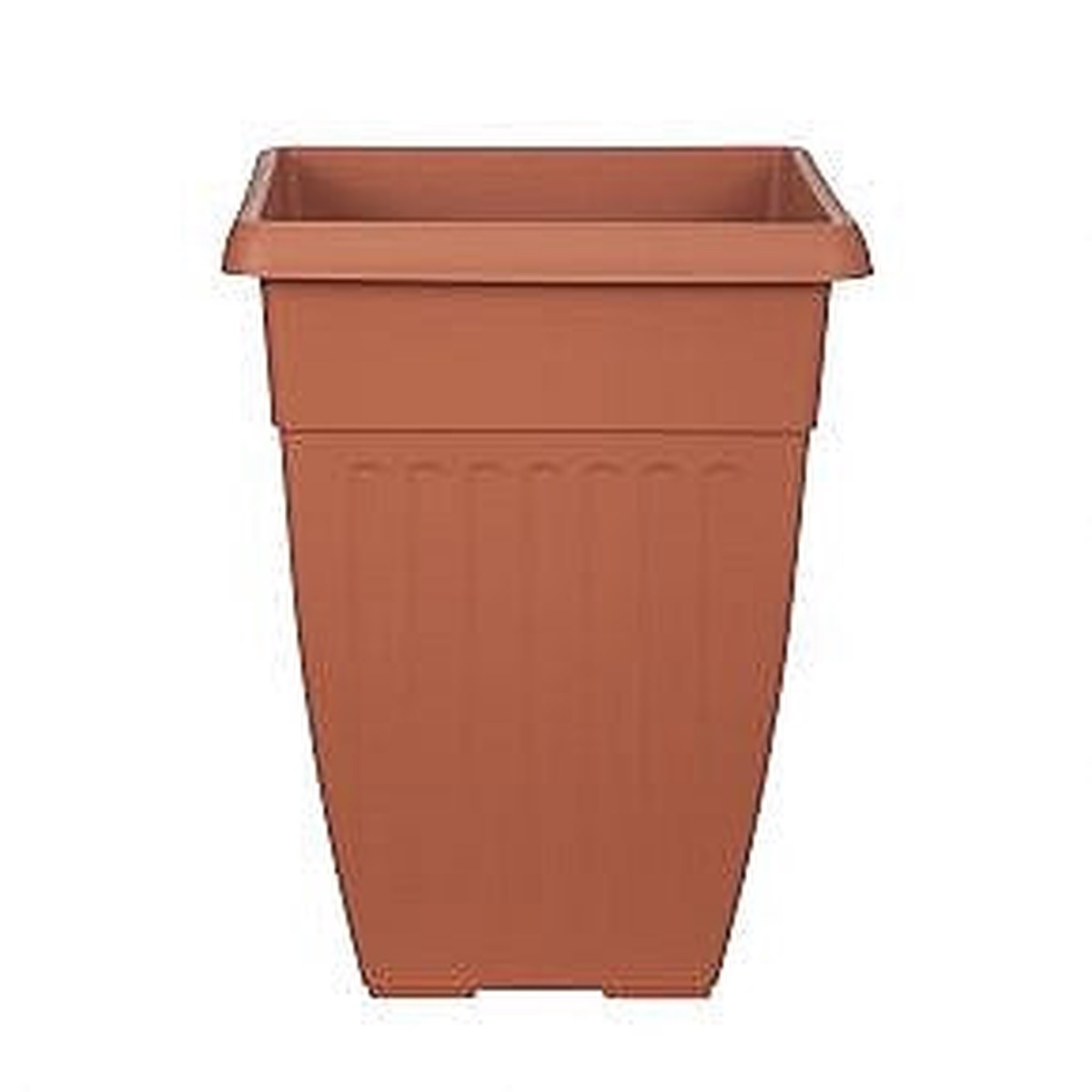 Whitefurze Tall Athens Planter, 42cm, Terracotta