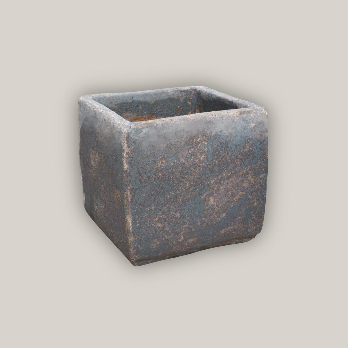 1-6030ADA - Atlantis Double Fired Cube Pot - 16" x 16" x 15" | Atlantis Double Fired | Ceramic